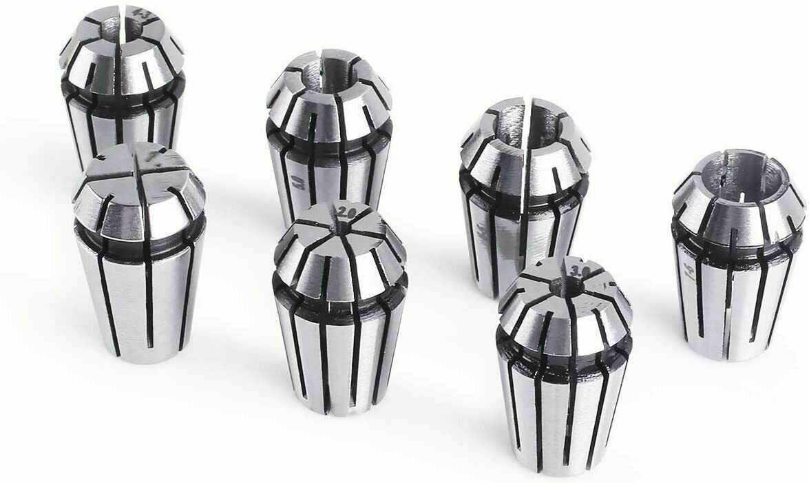 ER11 Adapter with Collets Set for Clement Derbyshire 10mm Watchmaker Lathe