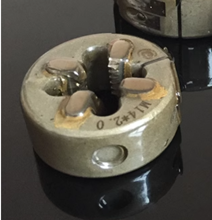 M8 x 1.0 Customize Carbide Tip Metric Thread Die