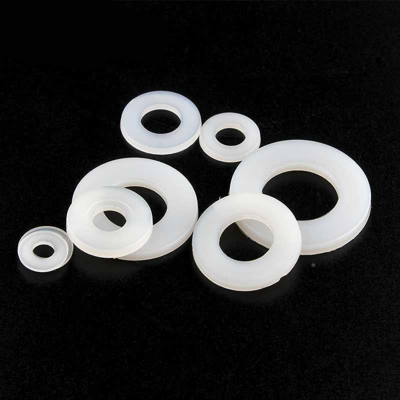 520 Pcs Nylon Washers Assortment Kit M2 M2.5 M3 M4 M5 M6 M8 M10
