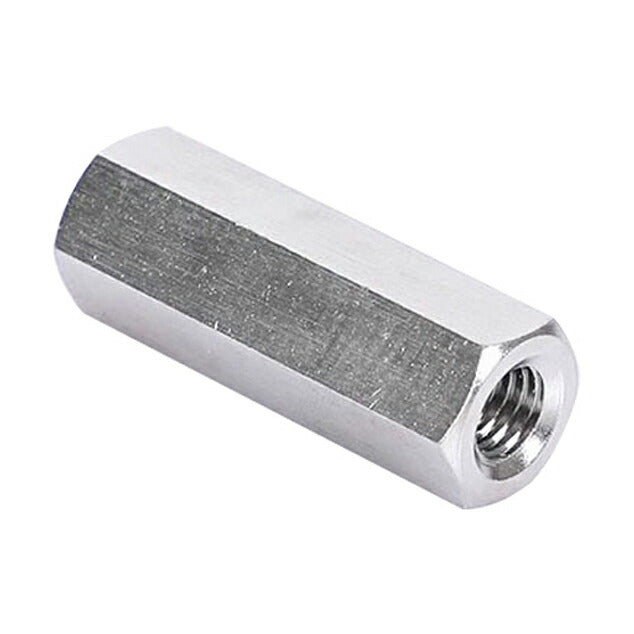 Pack Of 10 M10 X 1.5-Pitch 25mm Length Metric Hex Coupling Nut 304 - View #4