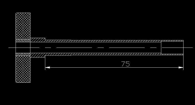 Drawbar for Wolf Jahn 8mm Watchmaker Lathe