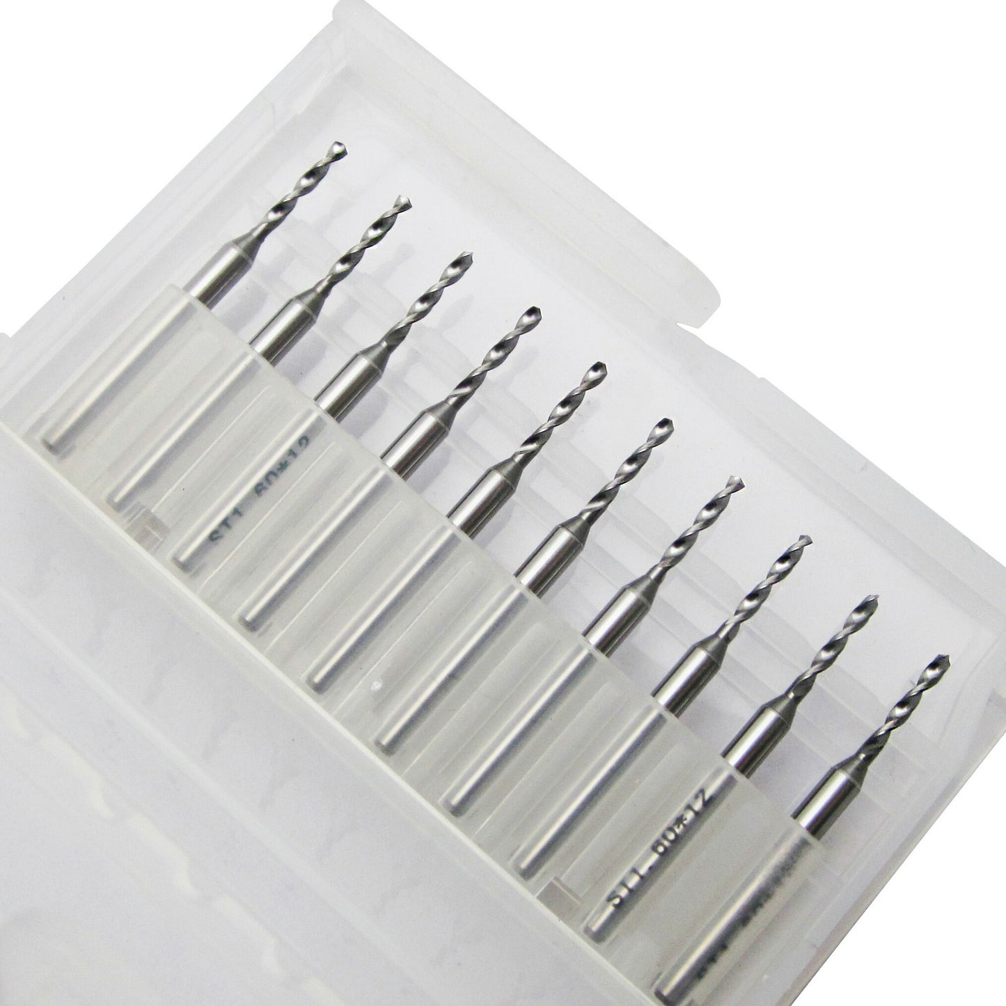 10 forets en carbure PCB 2,0 mm.