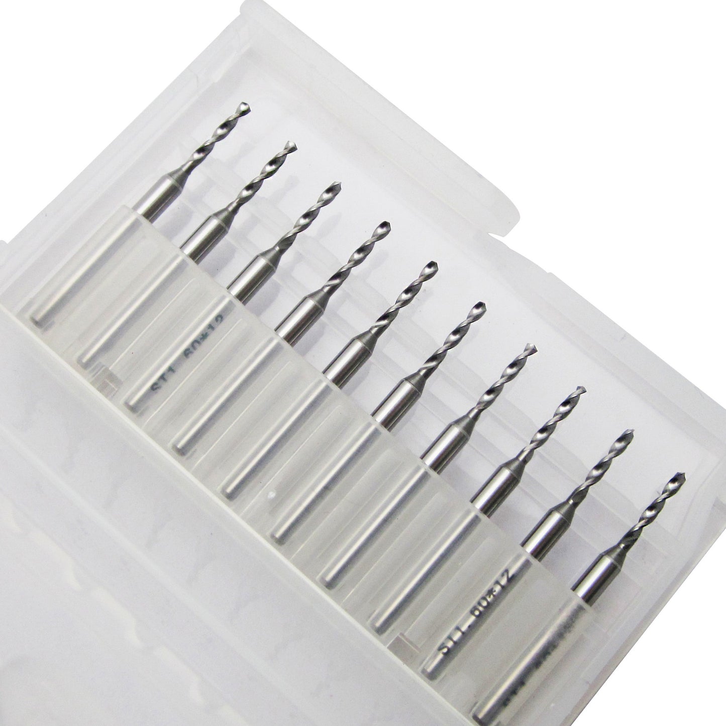 10 forets en carbure PCB 1,9 mm.