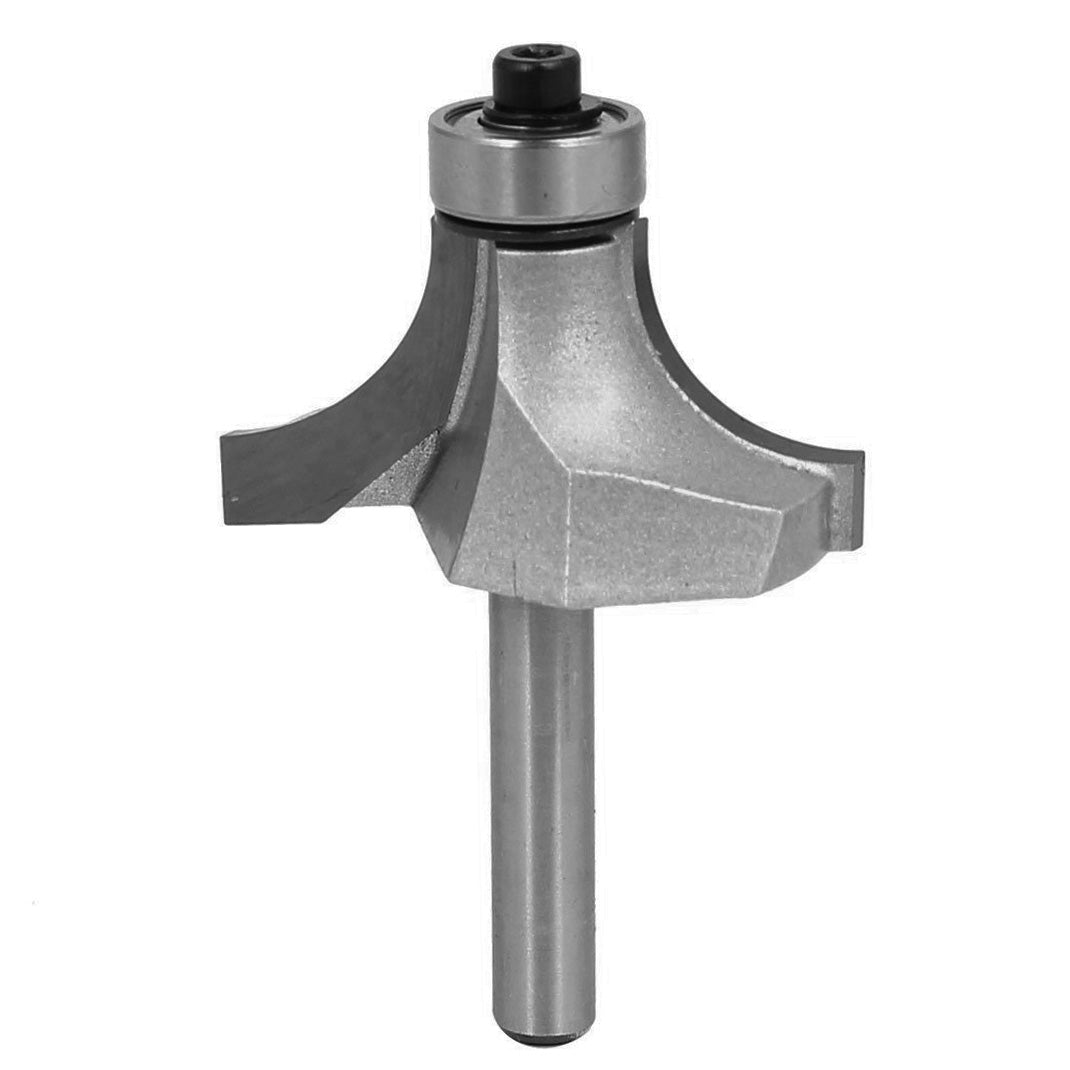 Rundfräser mit 1/2-Zoll-Radius, Hartmetallspitze und 1/4-Zoll-Schaft