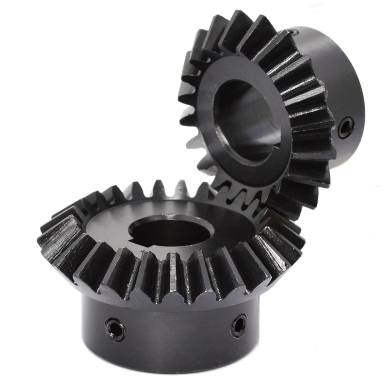 40 Tooth 1.25 Module 0.375 in. Hex Bore Steel Bevel Gear - AndyMark, Inc