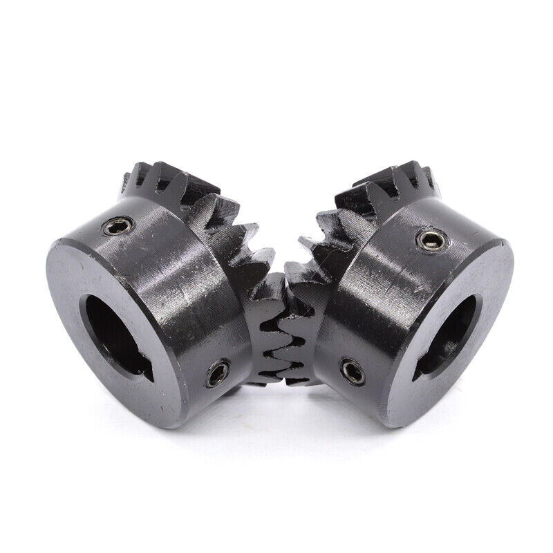 Module 1 Number of Teeth 20 Bore 10mm Ratio 1:1 Bevel Gear in Steel