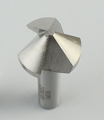 8.3mm (120 Degree) Shank 6mm 3 Flute HSS Chamfer Cutter