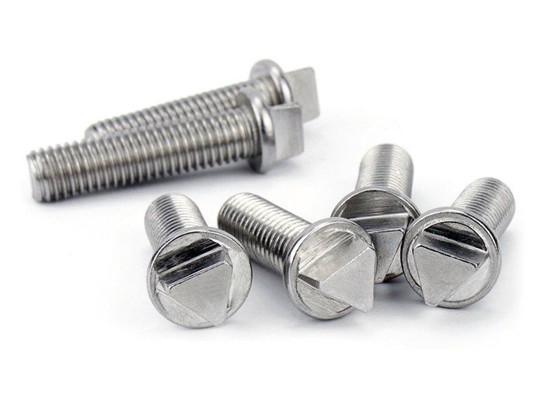 Boulons ANTIVOL M10 x 1,5 x 40, vis à tête triangulaire, 6 pièces