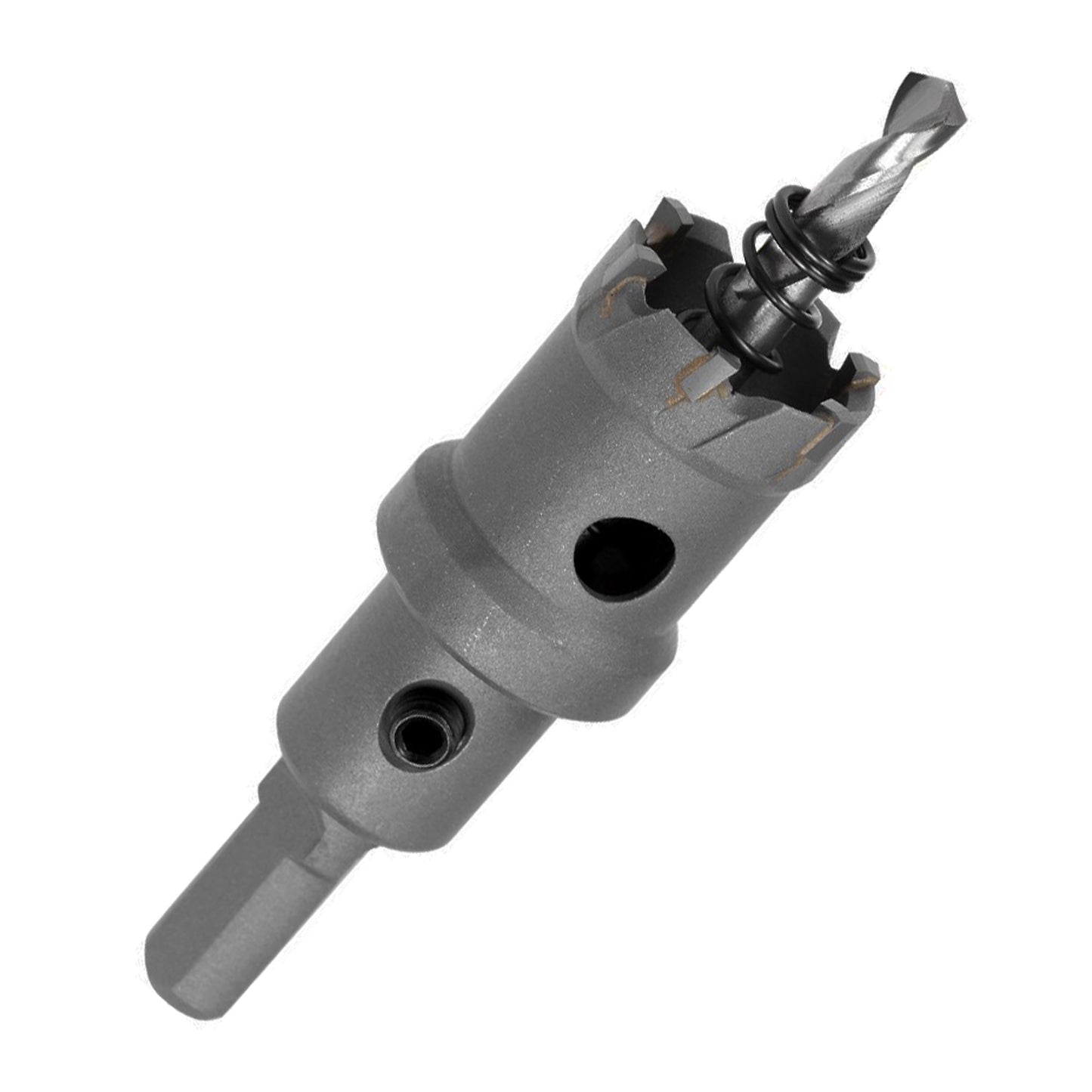 21,5 mm Lochsäge mit Hartmetallspitze für Metallschneider aus Edelstahl