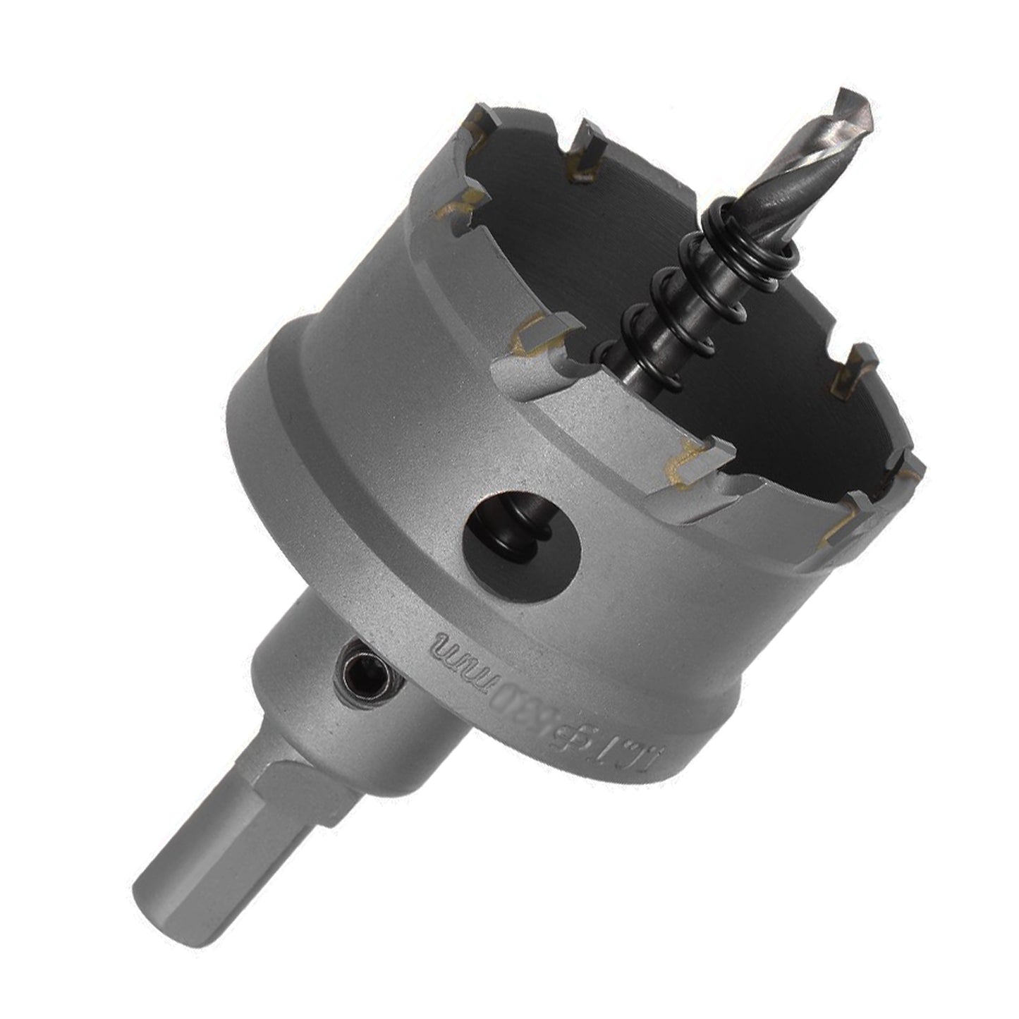 54 mm Lochsäge mit Hartmetallspitze für Metallschneider aus Edelstahl