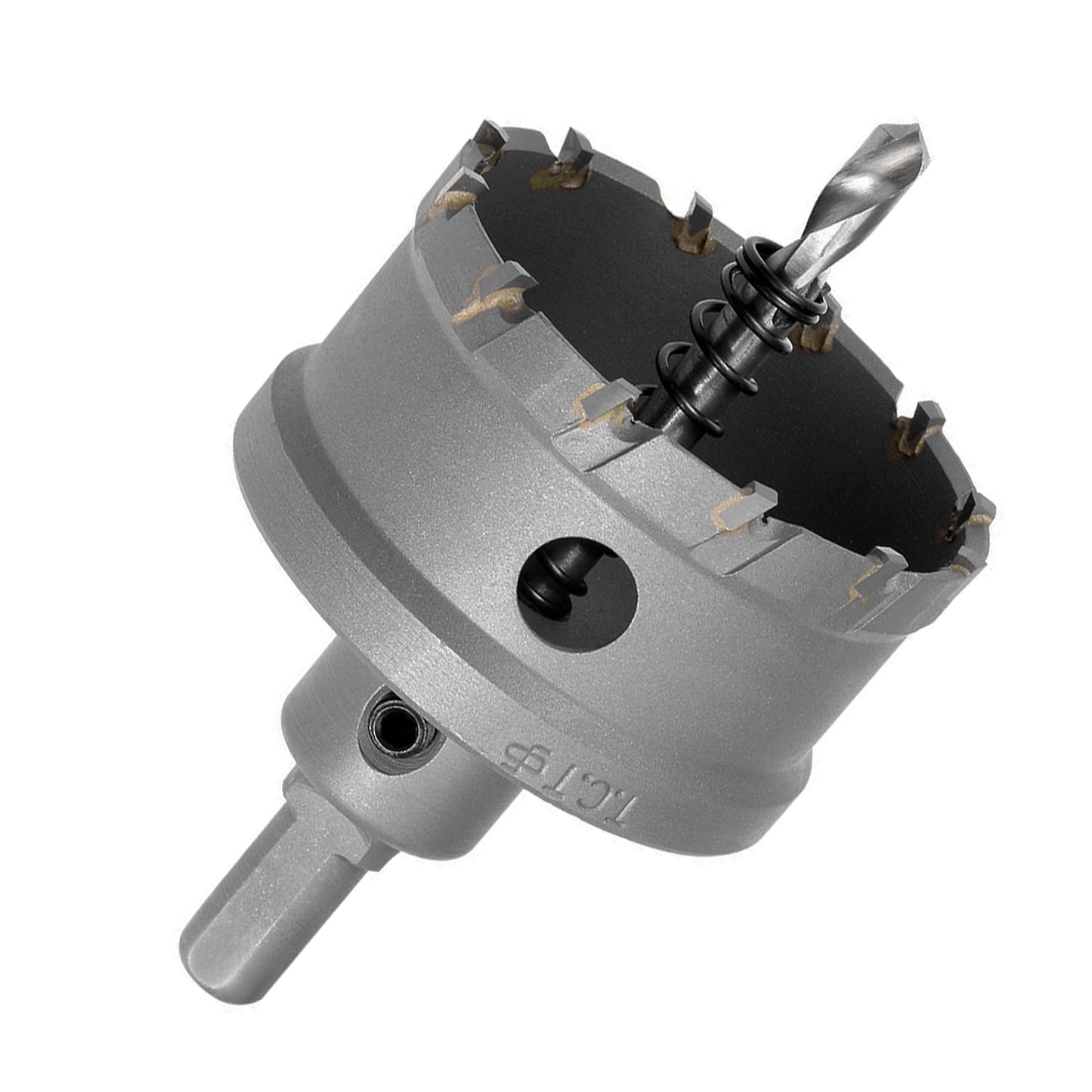 58 mm Lochsäge mit Hartmetallspitze für Metallschneider aus Edelstahl