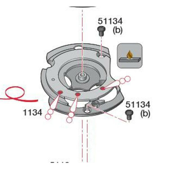 Schraube für Autorahmen, 5 Stück, ETA 2824, 2836, 2846, Uhrwerksschrauben, Teile