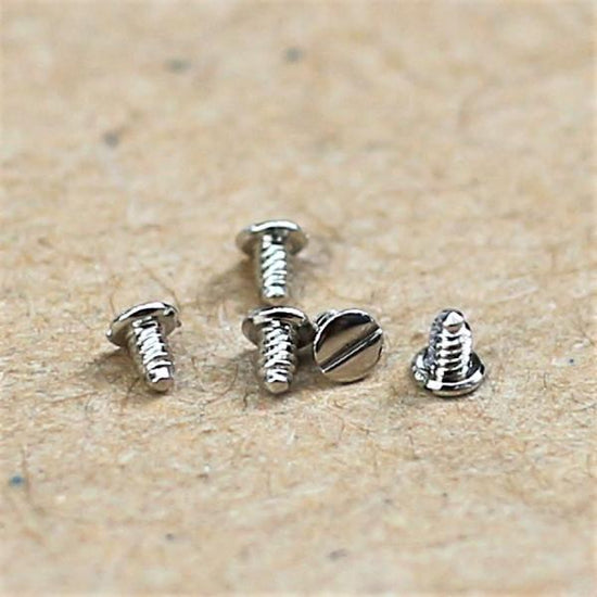 Watch movement clearance screws