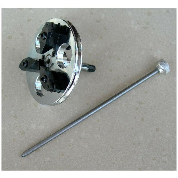 3-Backen-Planplatten-Scheibenfutter für 8-mm-Uhrmacherdrehmaschine