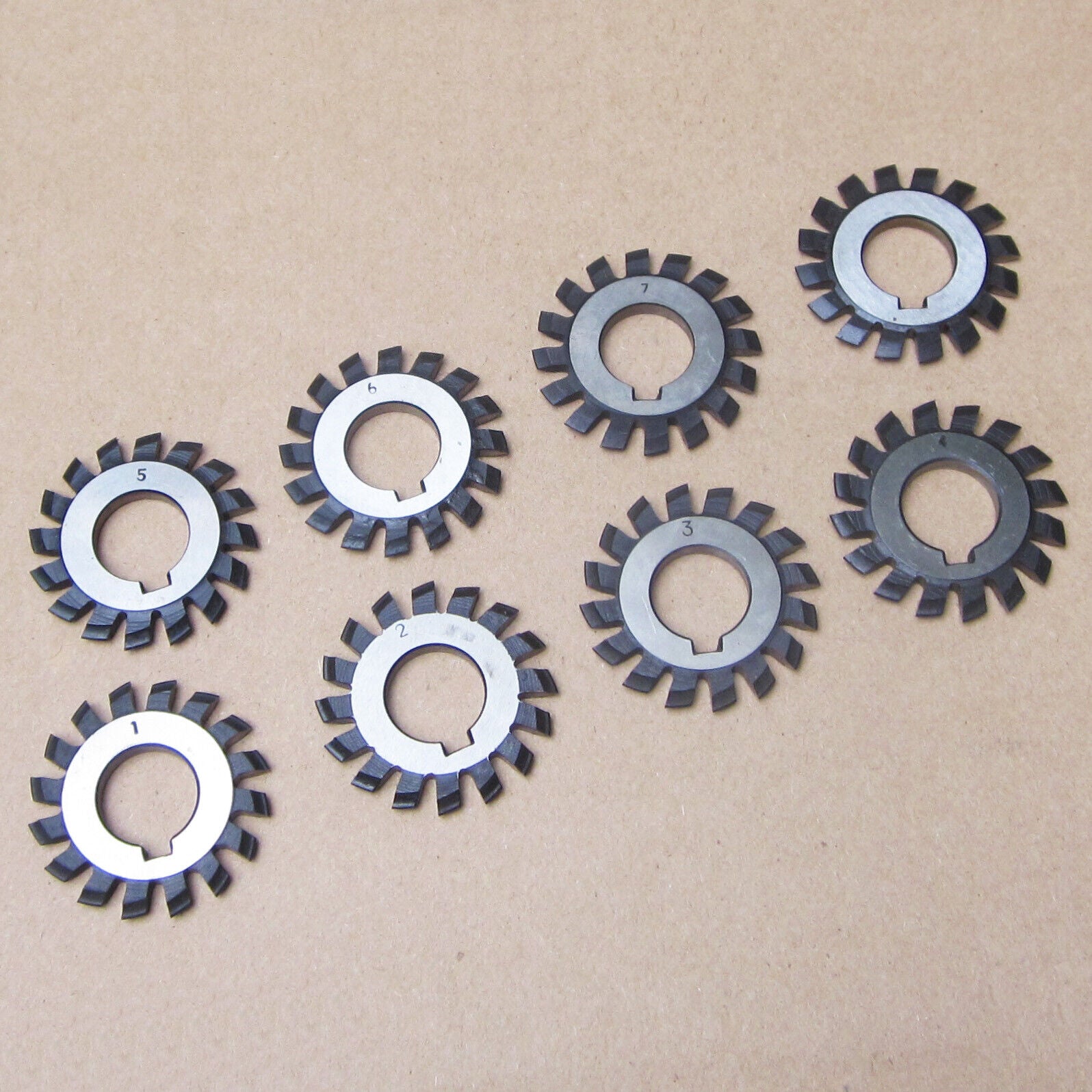 gear cutter set M5 Set 8Pc Module Bevel Gear Cutter – Gavan Tools