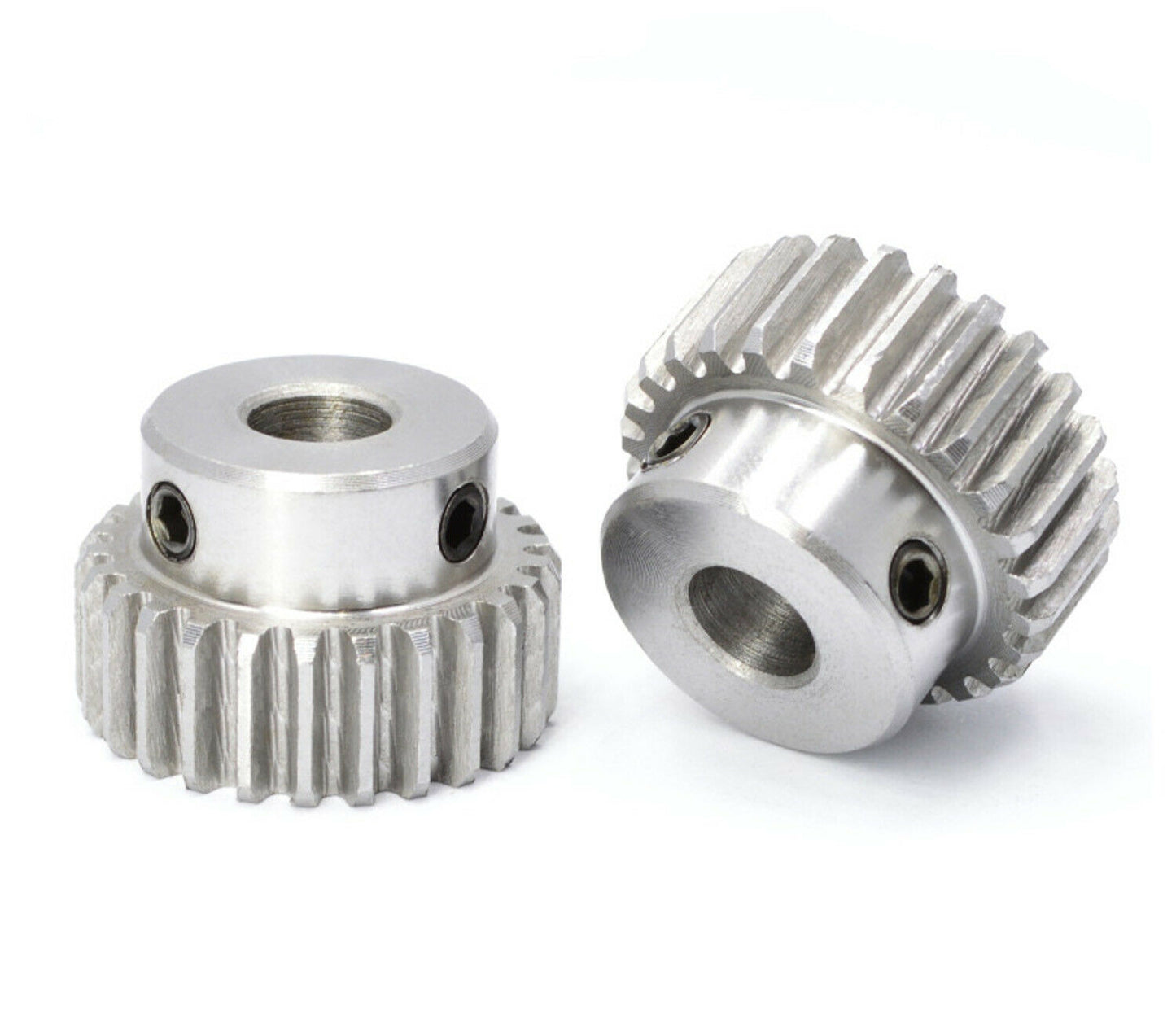 Module 1 Spur Gear with Hub 120 Teeth Bore 10mm in Steel 1045