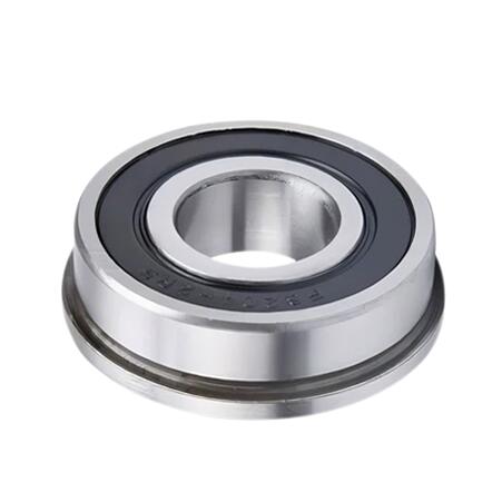 ID 8mm OD 16mm Thickness 5mm Rubber Seals Steel Flange Bearing