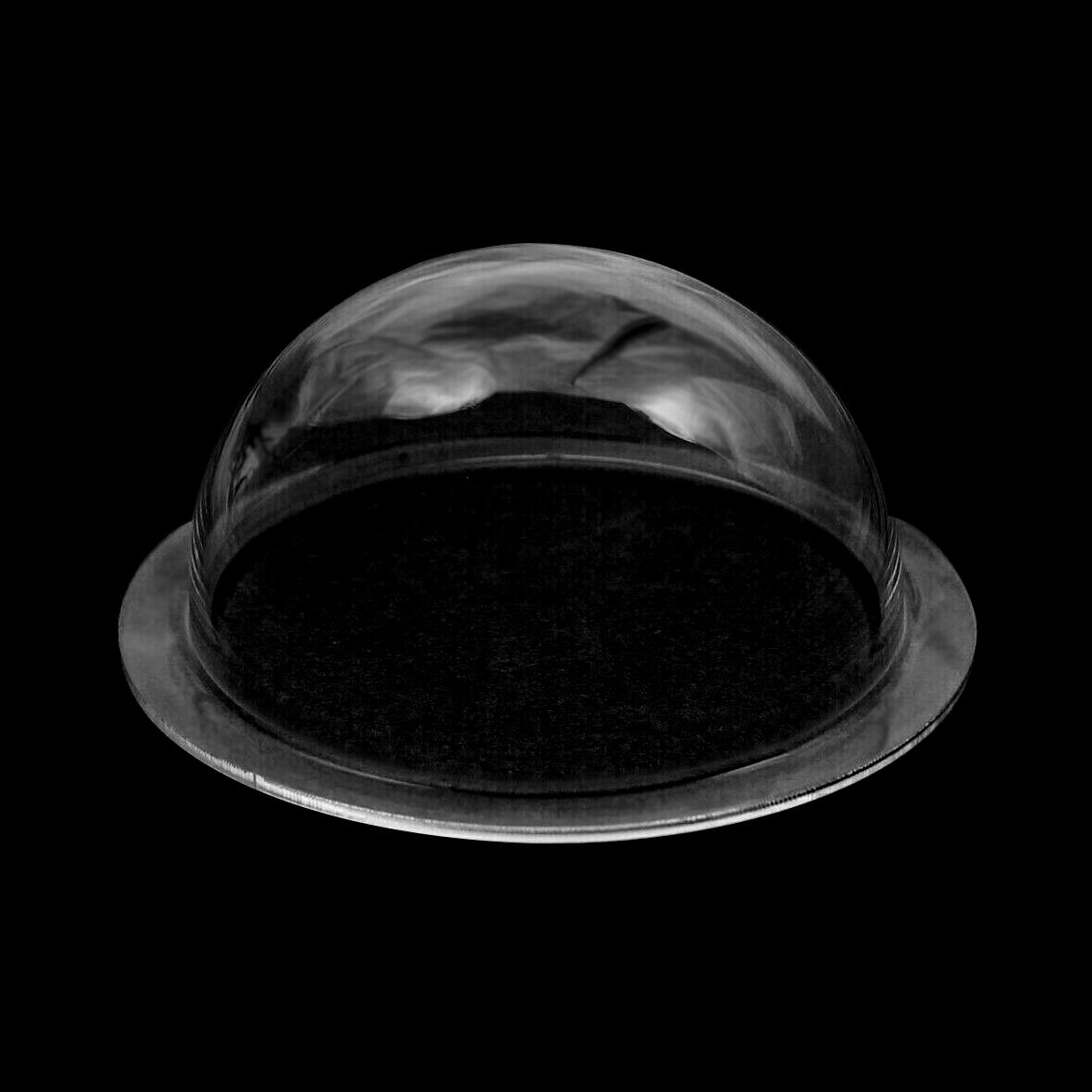 Acrylic PMMA Dome Shape Dust Cover with Rim