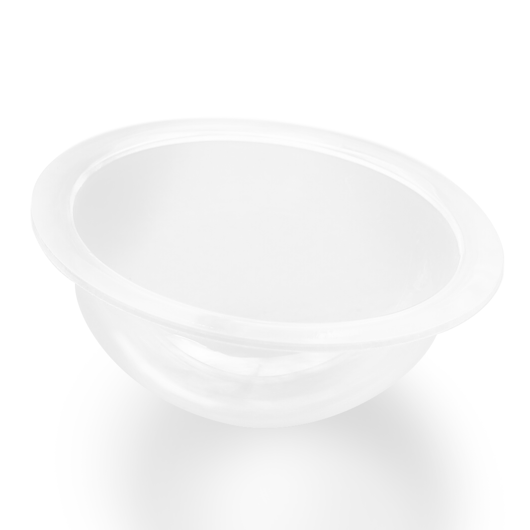 Acrylic PMMA Dome Shape Dust Cover with Rim
