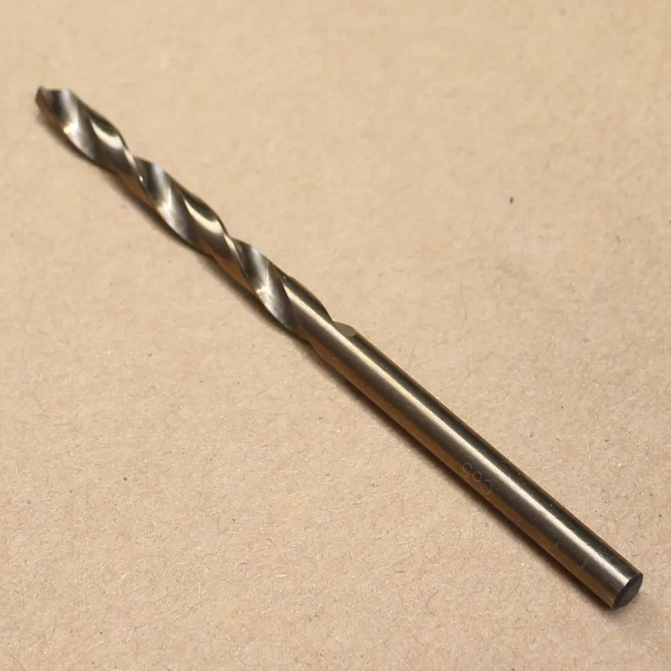 0.4mm 10 Pcs HSS Cobalt Straight Shank Twist Drill Bit for Stainless Steel