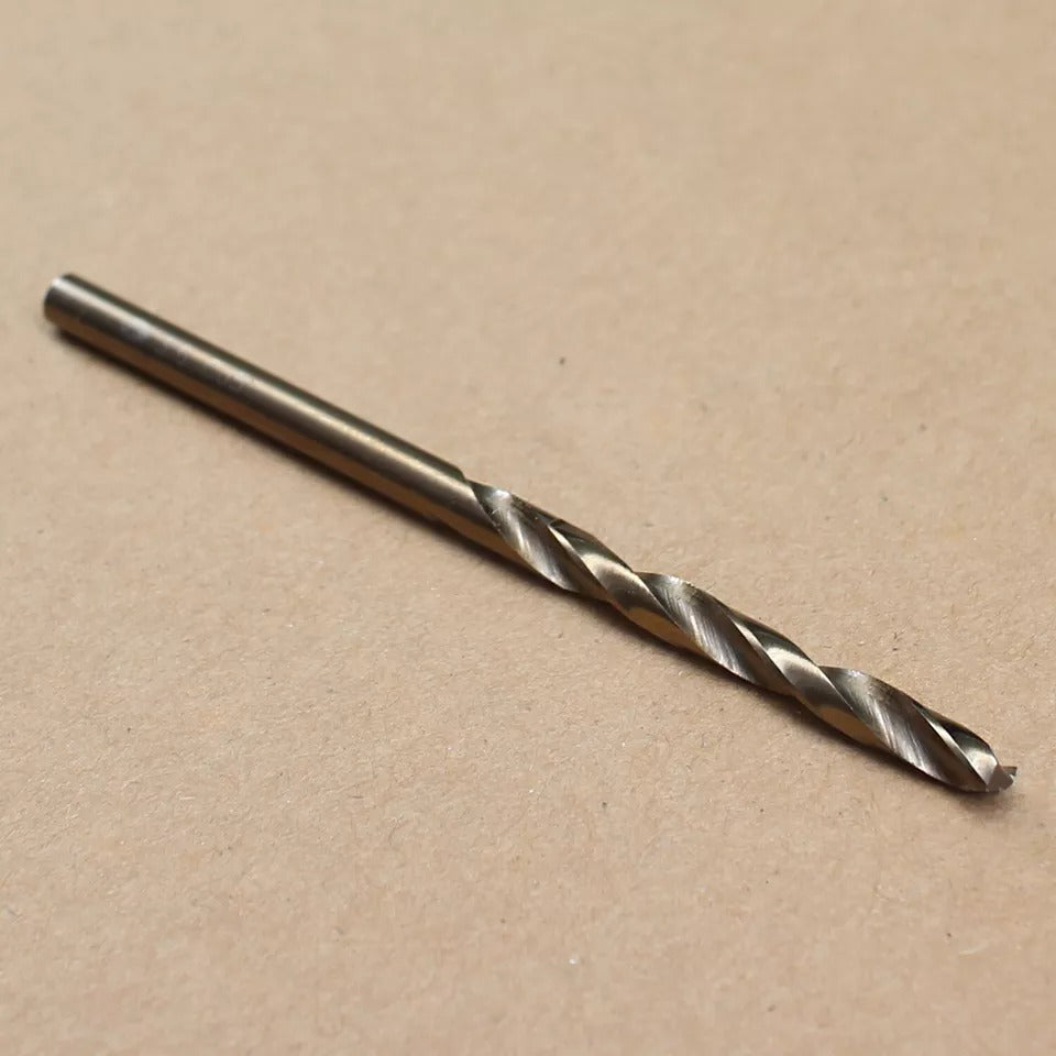 0.4mm 10 Pcs HSS Cobalt Straight Shank Twist Drill Bit for Stainless Steel