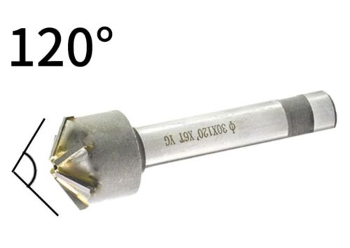 60mm (120 Degree) Shank 20mm Carbide Tip Chamfer Cutter