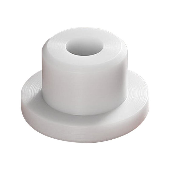 101.5mm Hollow White Silicone Rubber Hole Plug 1 Pcs