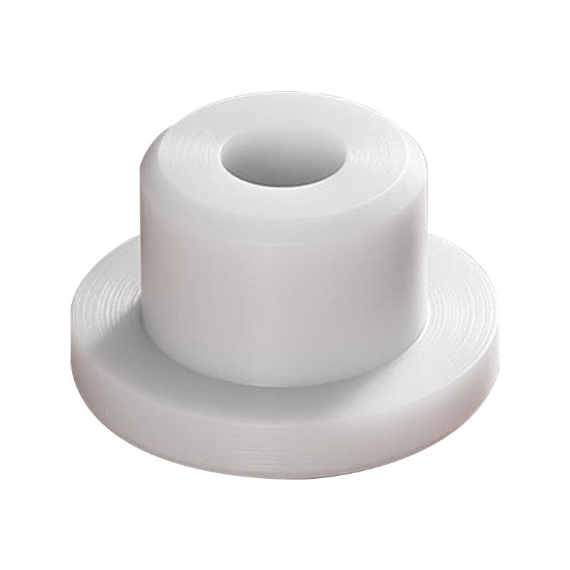 32mm Hollow White Silicone Rubber Hole Plug 5 Pcs