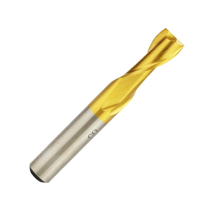 Cutting Diameter 22mm Overall Length 104mm 2 Flute HSS Cobalt End Mill Cutter