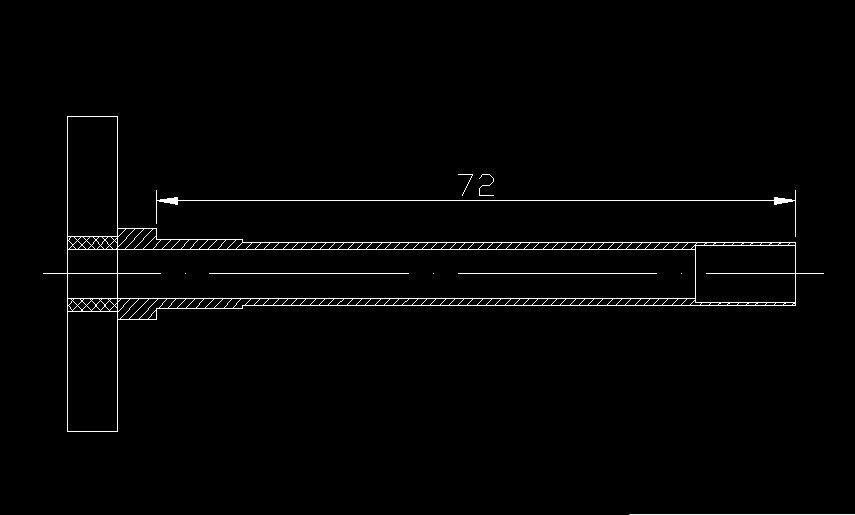 Spannzangenhalter WW-Größe Zugstange für 8-mm-Uhrmacherdrehmaschine