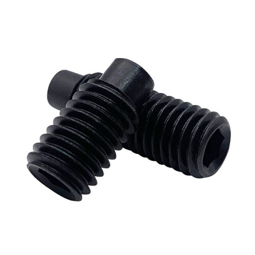 2 Stück M12 x 1,75 x 25 mm Half Dog Point Steckschlüsselsatz/Madenschrauben Stahl