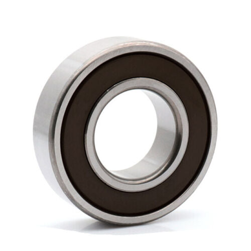 ID 4mm OD 9mm Thickness 4mm Rubber Seals Stainless Steel Ball Bearing 2 Pcs