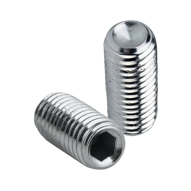 M12 x 1,75 x 40 mm Innensechskant-Steckschlüsselsatz/Madenschrauben, Edelstahl, 10-tlg