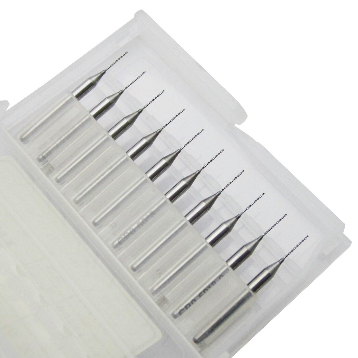 10 Pcs PCB Carbide Drill Bits 0.1mm