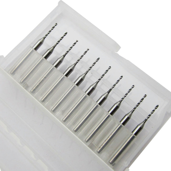 10 Pcs PCB Carbide Drill Bits 1mm