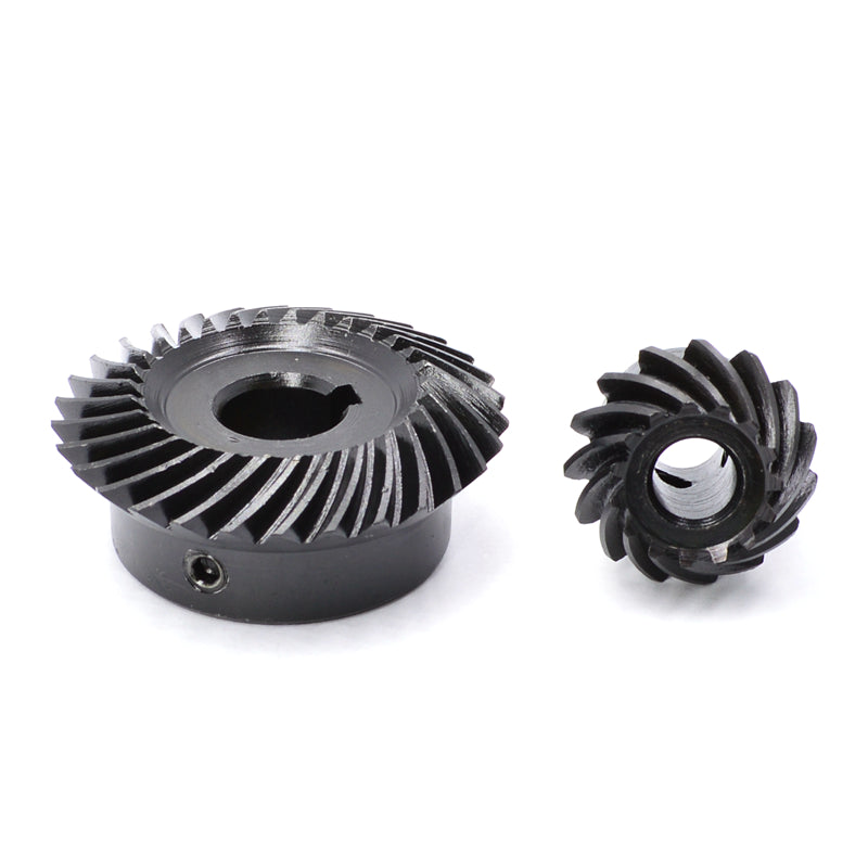 Module 1.5 Number Of Teeth 18 Bore 12mm Ratio 1:2 Steel Spiral Bevel Gear