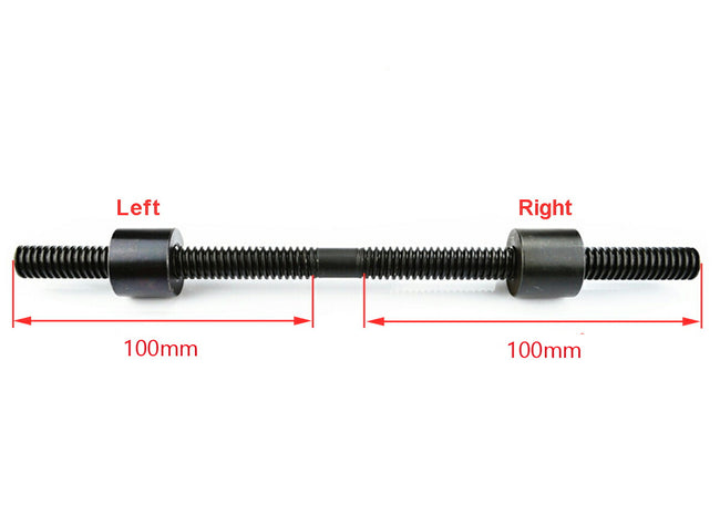 TR20 x 4 Thread length 200mm Left and Right Thread Trapezoidal Lead Screw