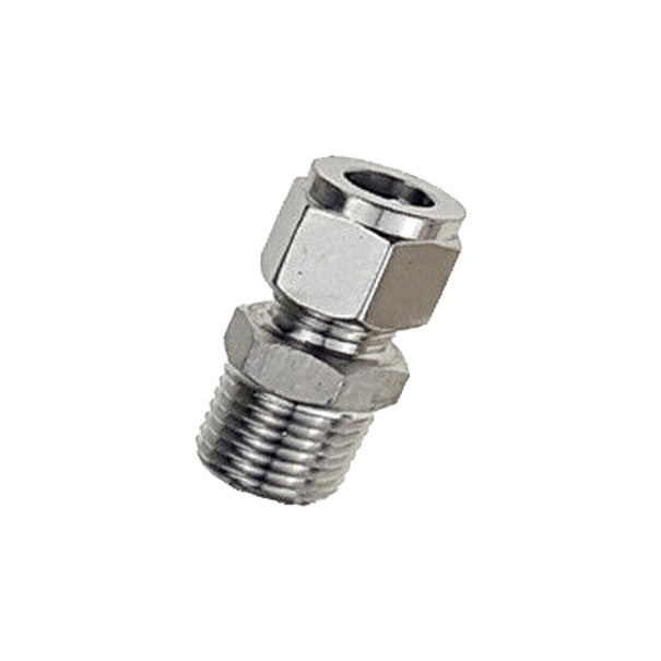 BSPP / G 1/4" Male to 8mm Tube Coupling Union