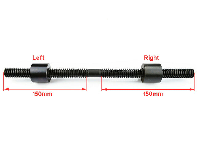 TR20 x 4 Thread length 300mm Left and Right Thread Trapezoidal Lead Screw
