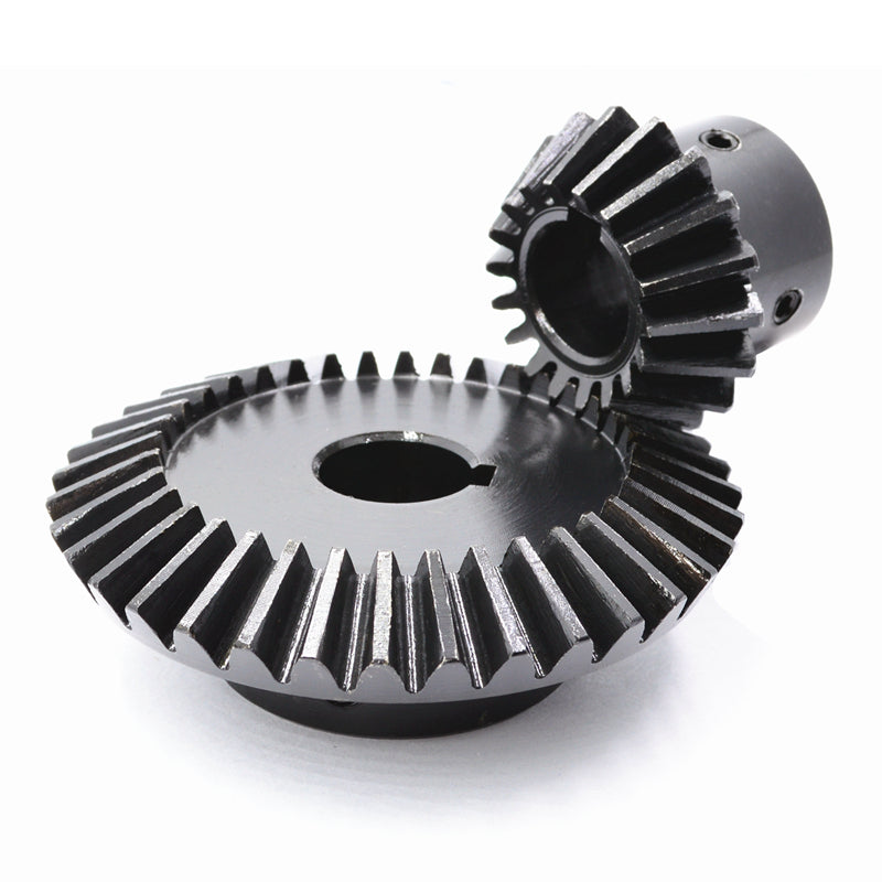 Module 2 Number of Teeth 30 Bore 15mm With 5mm Keyway Ratio 1:2 Bevel Gear in Steel