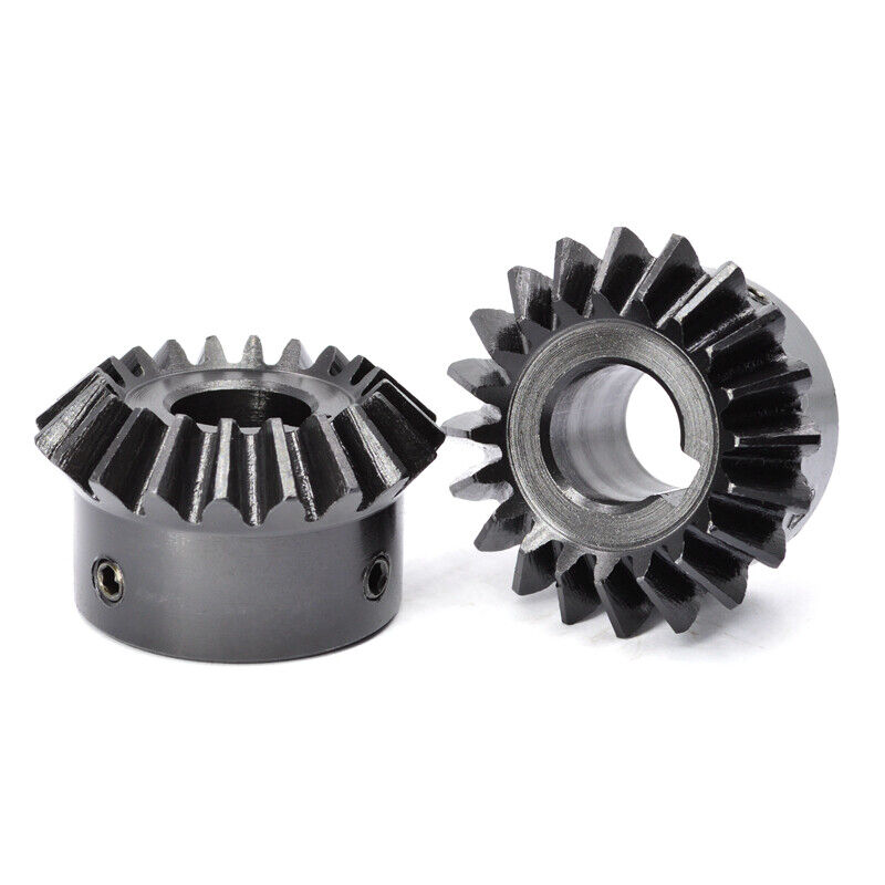 Module 2.5 Number of Teeth 30 Bore 24mm With 8mm Keyway Ratio 1:1 Bevel Gear in Steel