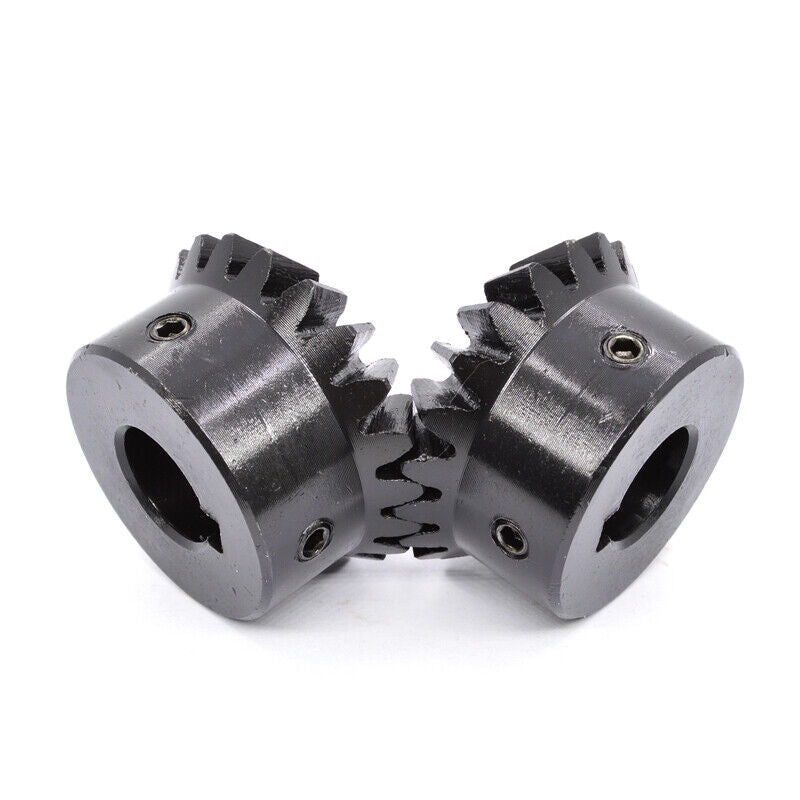 Module 3 Number of Teeth 20 Bore 16mm With 5mm Keyway Ratio 1:1 Bevel Gear in Steel