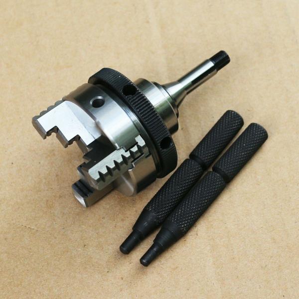 3 Jaw Self Centring Chuck for 8mm Watchmaker Lathe