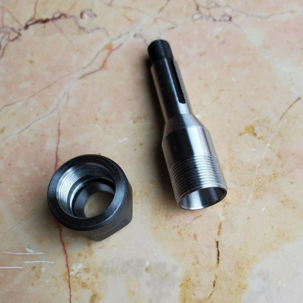 ER11 Collet Adapter WW threaded for 8mm Watchmaker lathe