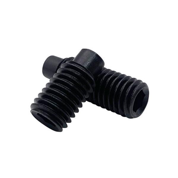 20 Stück M6 x 1,0 x 12 mm Steckschlüsselsatz mit halber Klauenspitze/Gewindestifte Stahl