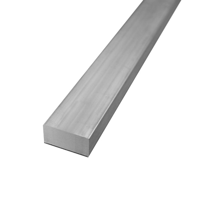 Barre plate en aluminium 16 x 25,4 mm, longueur au choix 100 mm/300 mm/500 mm