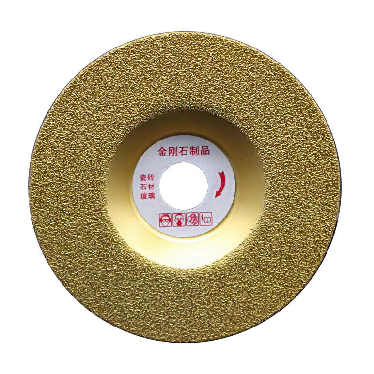 4" / 100 mm Diamond Coated Grinding Wheel Disc For Angle Grinder