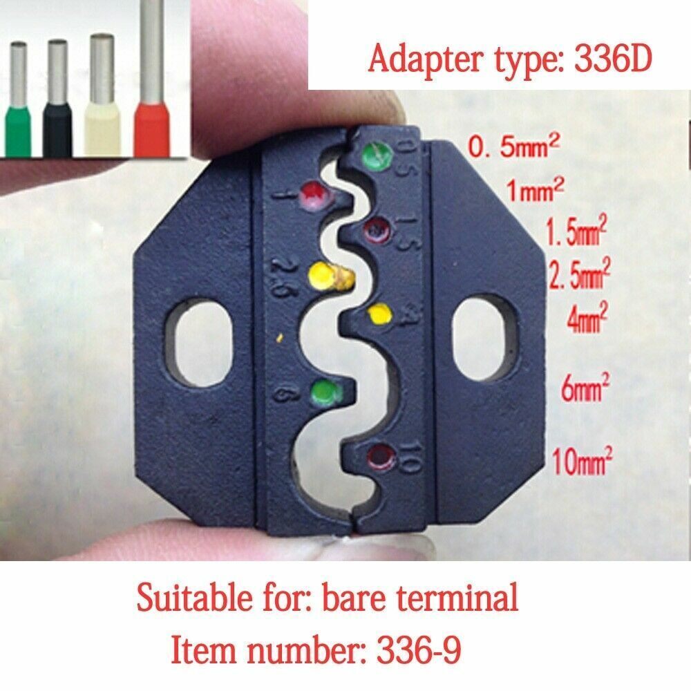 Open Terminal Set Crimper Crimp Tool Select Die Set for Terminal Connectors – Gavan Tools