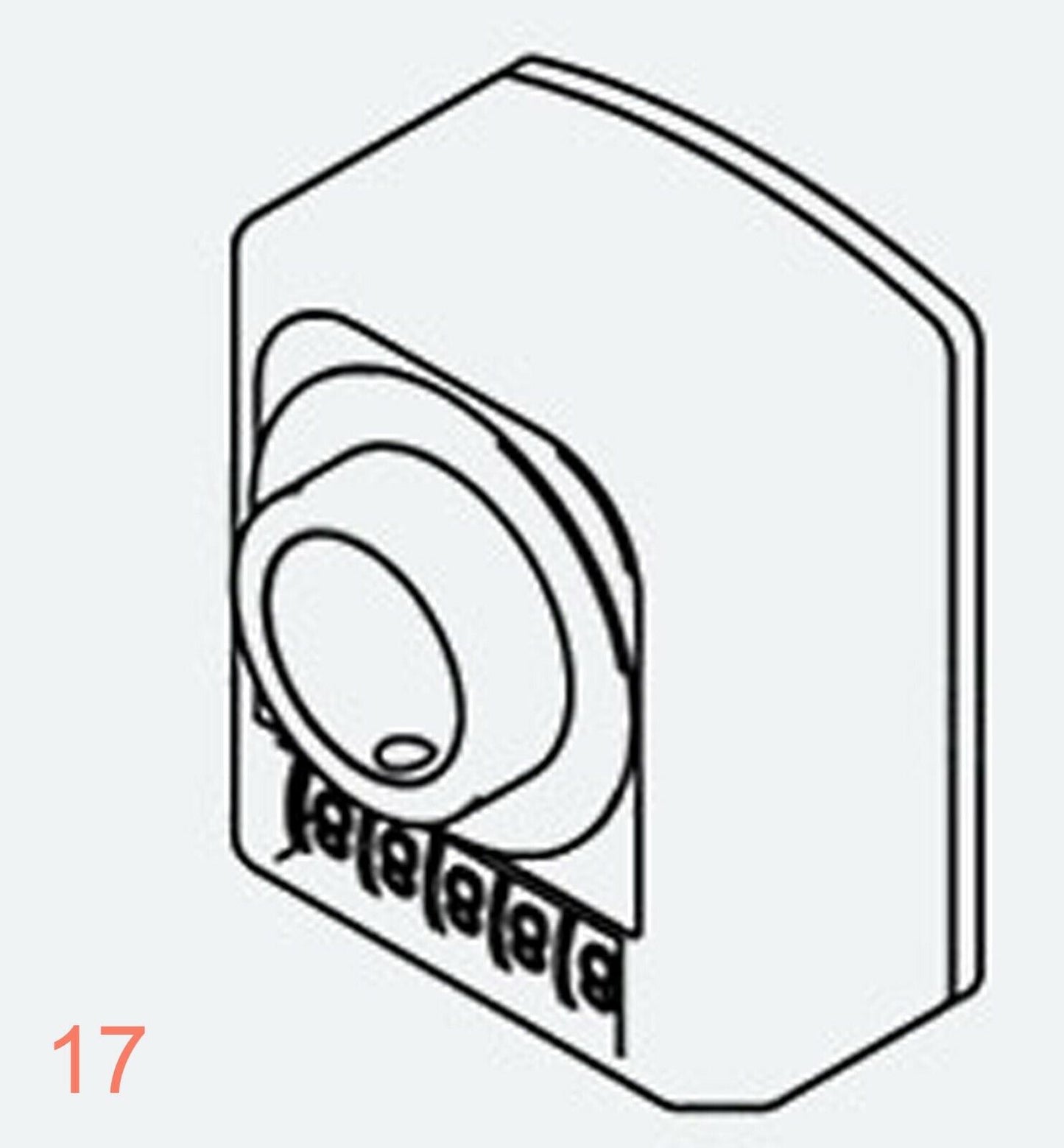 Affichage 0040 Arbre creux 25 mm Indicateur de position numérique Compteur