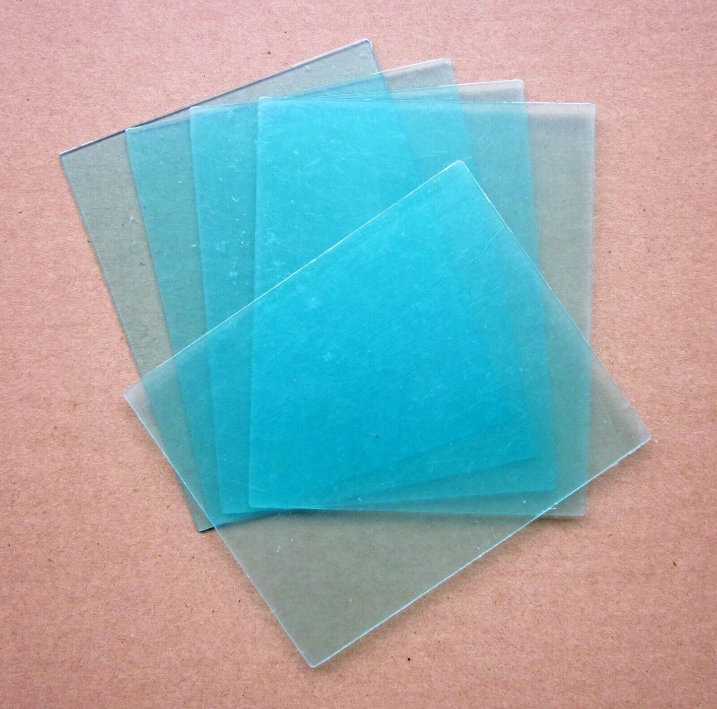 Lentilles de soudure transparentes 110x90mm, 5 pièces, lentilles de sécurité en plastique pour capot de casque de soudage